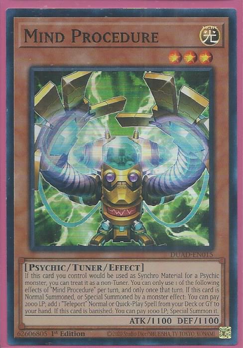 DUAD-EN015 Mind Procedure – Super Rare