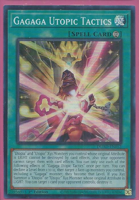 DUAD-EN052 Gagaga Utopic Tactics – Super Rare