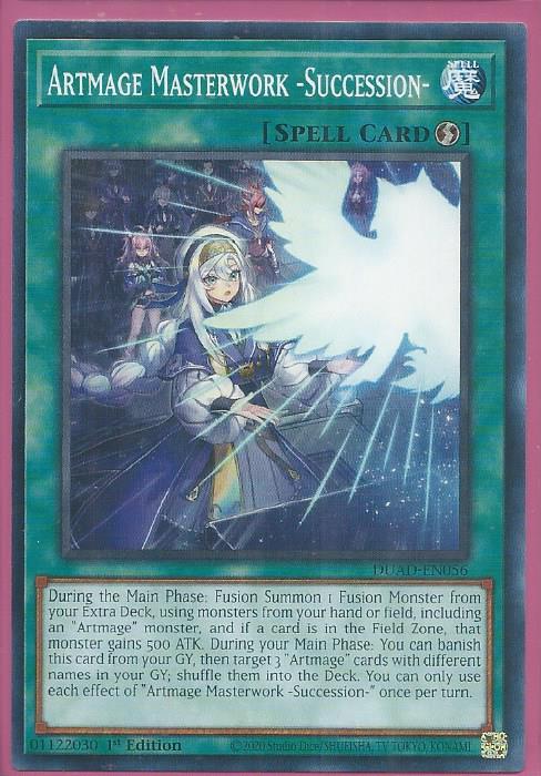 DUAD-EN056 Artmage Masterwork -Succession- – Common