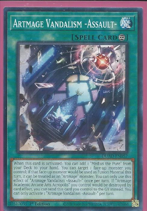 DUAD-EN057 Artmage Vandalism -Assault- – Common