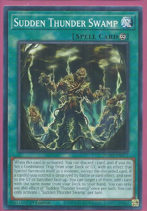 DUAD-EN072 Sudden Thunder Swamp – Common