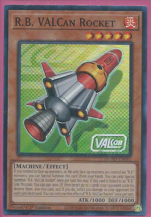 DUAD-EN092 RB VALCan Rocket – Super Rare