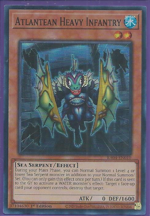 RA04-EN010 Atlantean Heavy Infantry – Super Rare