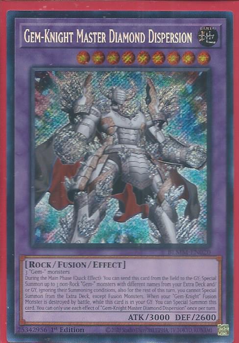BLMM-EN020 Gem-Knight Master Diamond Dispersion – Secret Rare