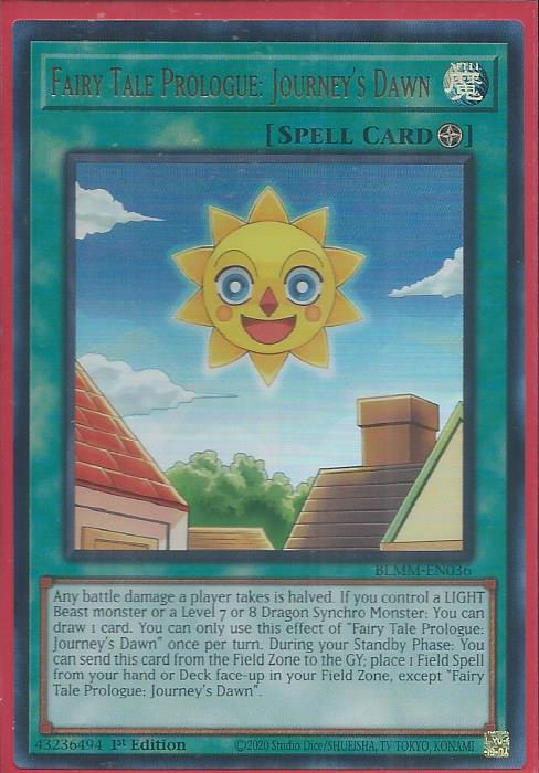 BLMM-EN036 Fairy Tale Prologue Journey’s Dawn – Ultra Rare