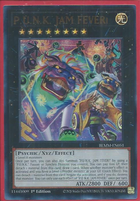 BLMM-EN051 P.U.N.K. JAM FEVER! – Emblazoned Ultra Rare