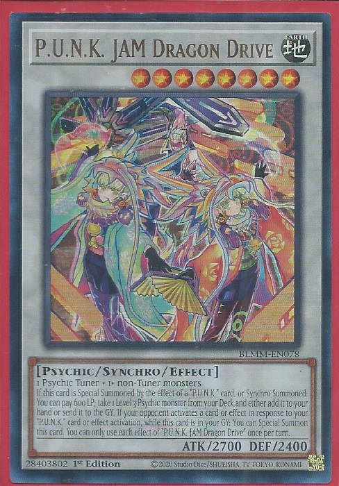 BLMM-EN078 PUNK JAM Dragon Drive – Emblazoned Ultra Rare