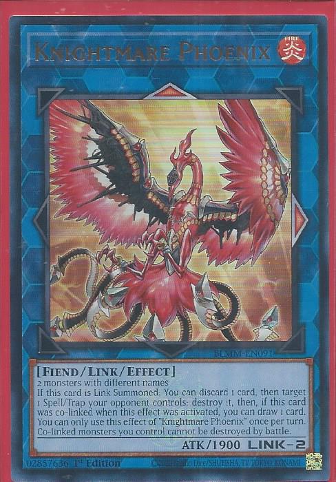 BLMM-EN091 Knightmare Phoenix – Emblazoned Ultra Rare