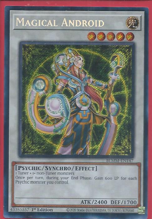 BLMM-EN147 Magical Android – Secret Rare