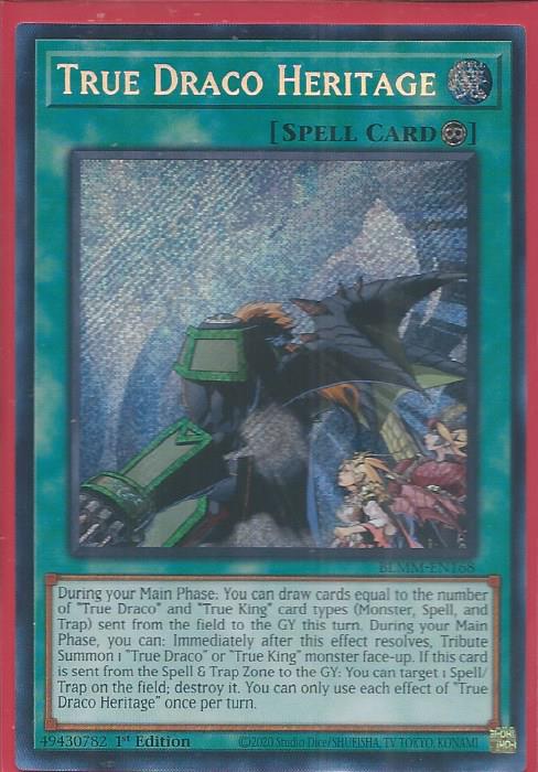 BLMM-EN168 True Draco Heritage – Secret Rare