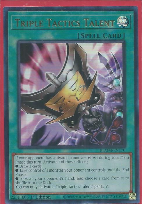 BLMM-EN170 Triple Tactics Talent – Ultra Rare