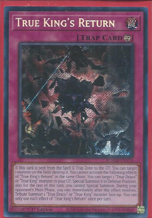 BLMM-EN176 True King’s Return – Secret Rare