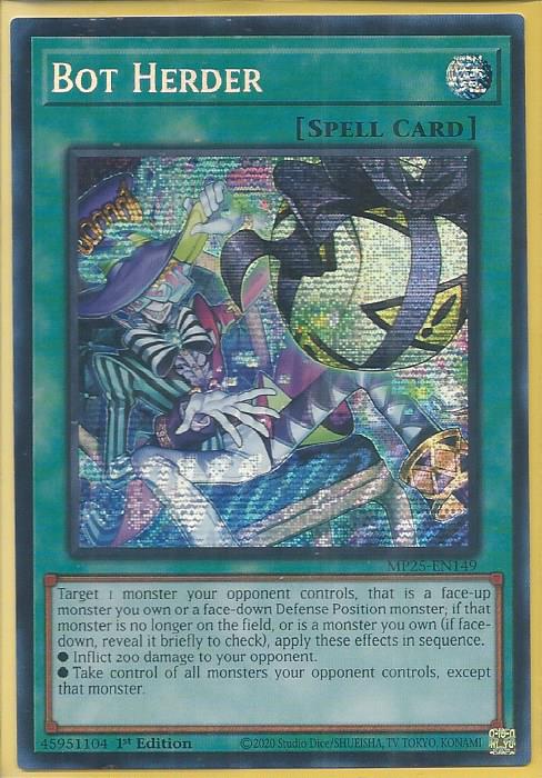 MP25-EN149 Bot Herder – Prismatic Secret Rare