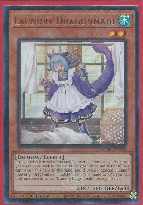 BLMM-EN056 Laundry Dragonmaid – Emblazoned Ultra Rare