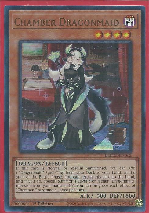 BLMM-EN062 Chamber Dragonmaid – Emblazoned Ultra Rare