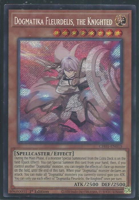 CH01-EN015 - Dogmatika Fleurdelis, the Knighted - Secret Rare (PROMO PACK)