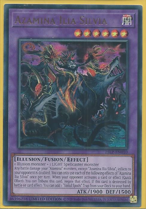 25LP-EN010 Azamina Ilia Silvia – Ultra Rare