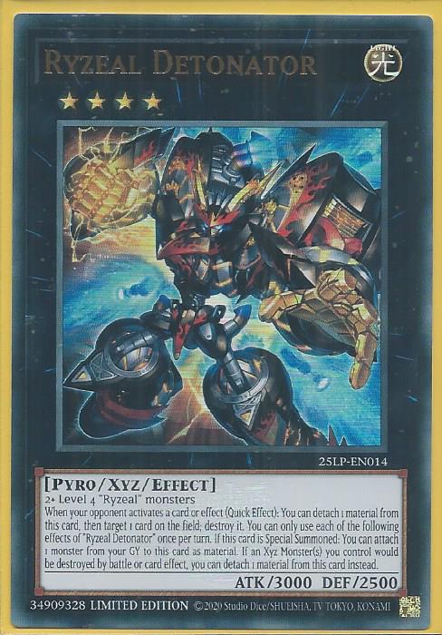 25LP-EN014EU Ryzeal Detonator – Emblazoned Ultra Rare