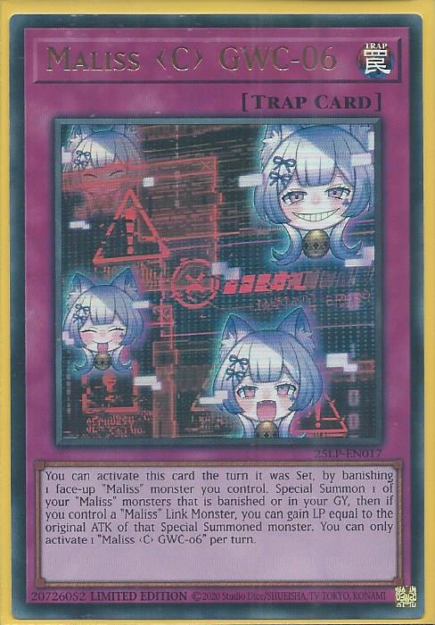 25LP-EN017 Maliss GWC-06 – Ultra Rare