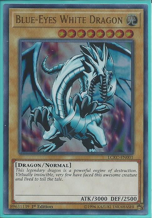 LCKC-EN001-B Blue-Eyes White Dragon – Ultra Rare Unlimited