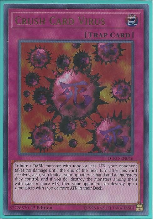 LCKC-EN046-B Crush Card Virus – Ultra Rare Unlimited