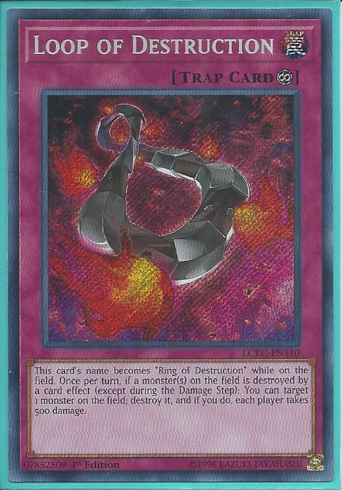 LCKC-EN110 Loop Of Destruction – Secret Rare Unlimited