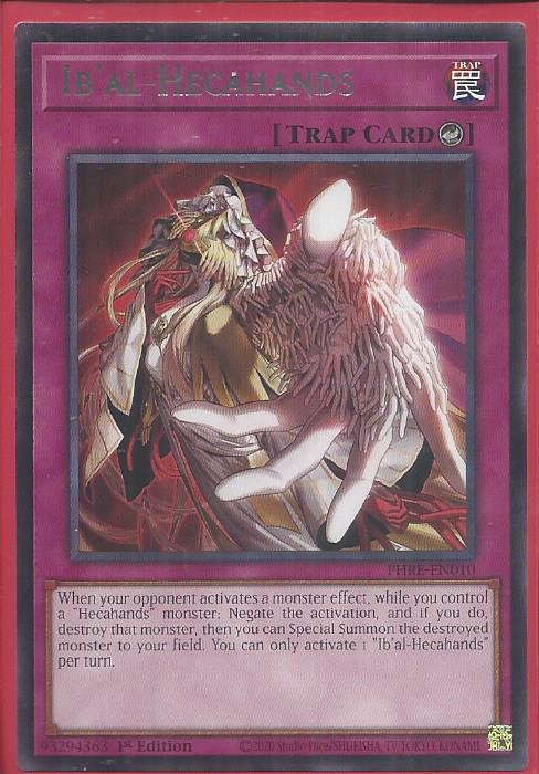 PHRE-EN010 Ib’al-Hecahands – Rare