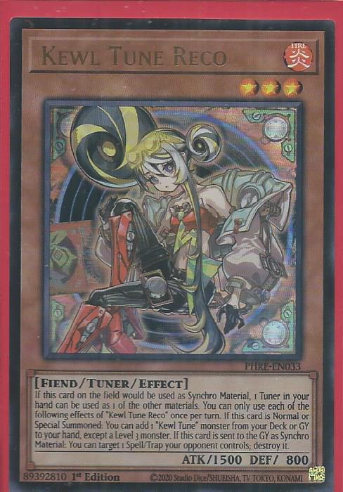 PHRE-EN033 Kewl Tune Reco – Ultra Rare