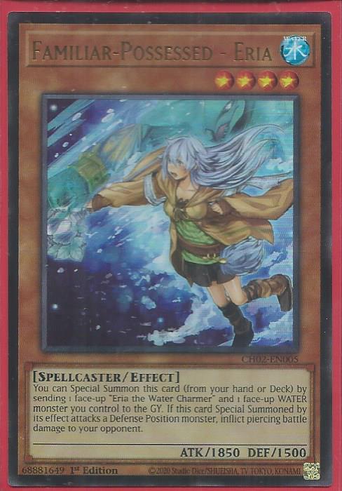 CH02-EN005 Familiar- Possessed – Eria – Ultra Rare (USA Print)