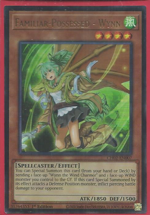 CH02-EN007 Familiar-Possessed – Wynn – Ultra Rare (USA Print)