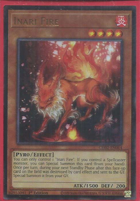 CH02-EN014 Inari Fire – Ultra Rare (USA Print)