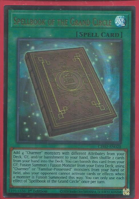 CH02-EN028 Spellbook of The Grand Circle – Ultra Rare (USA Print)