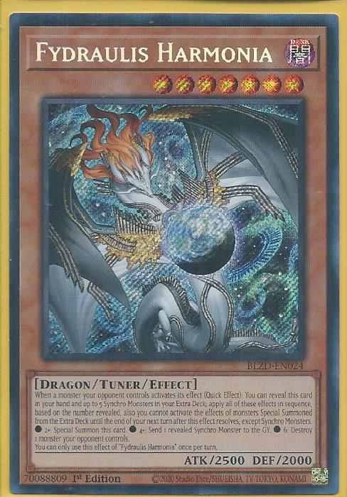 BLZD-EN024 Fydraulis Harmonia – Secret Rare