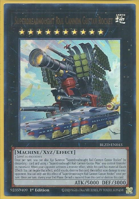 BLZD-EN043 Superdreadnought Rail Cannon Gustav Rocket – Ultra Rare