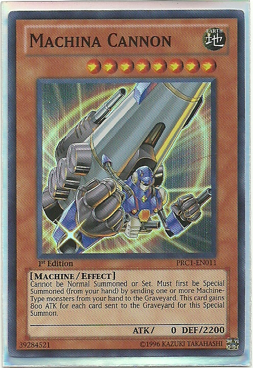 PRC1-EN011 Machina Cannon – Super Rare