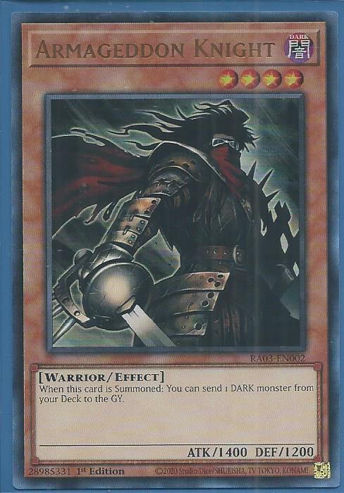 RA03-EN002U Armageddon Knight – Ultra Rare