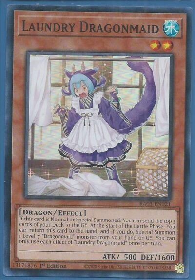RA03-EN021 Laundry Dragonmaid – Super Rare