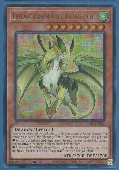 RA03-EN022U Dragonmaid Lorpar – Ultra Rare