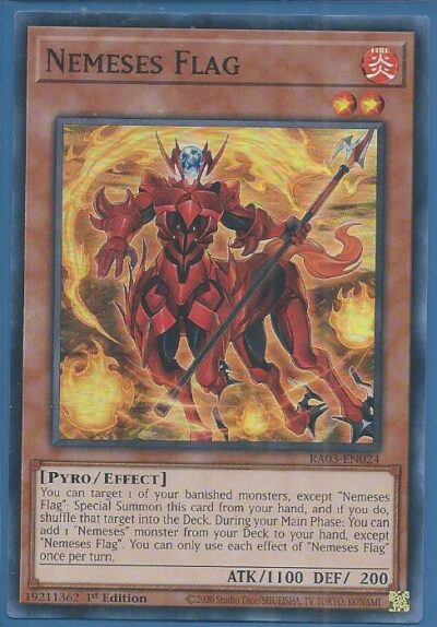 RA03-EN024 Nemeses Flag – Super Rare