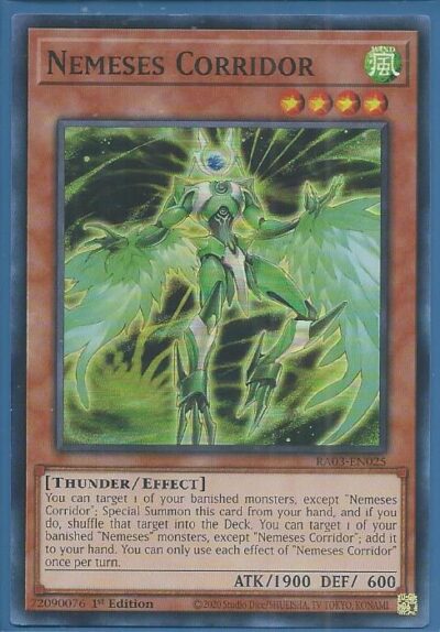 RA03-EN025 Nemeses Corridor – Super Rare