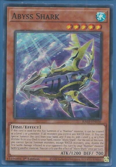 RA03-EN030 Abyss Shark – Super Rare