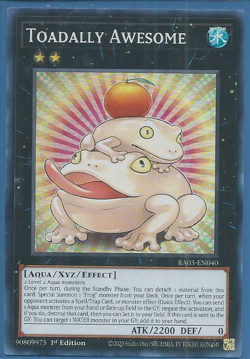 RA03-EN040 Toadally Awesome – Super Rare