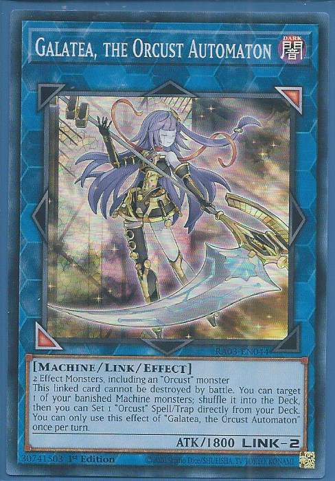 RA03-EN044 Galatea, the Orcust Automaton – Super Rare
