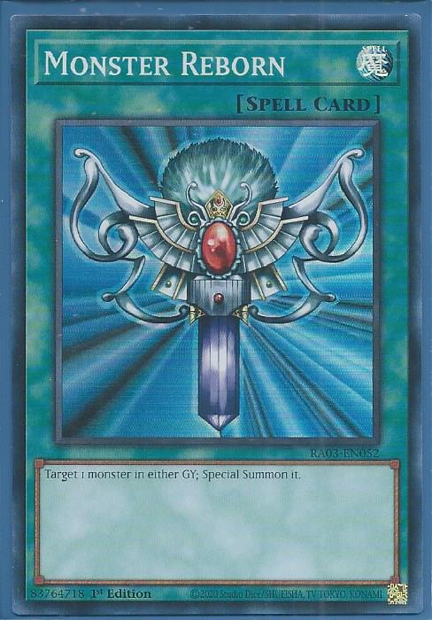 RA03-EN052 Monster Reborn – Super Rare
