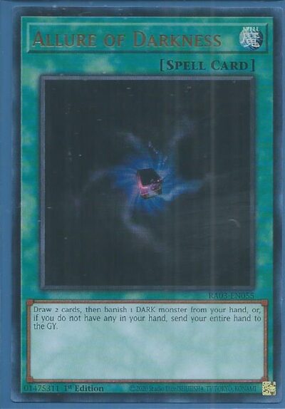 RA03-EN055U Allure of Darkness – Ultra Rare